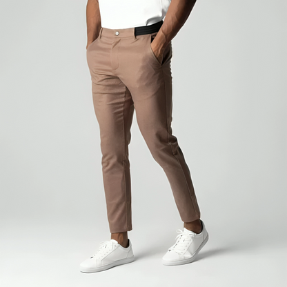 Comfortable Fit Chino Pants - Relaxed Hip Slim Leg