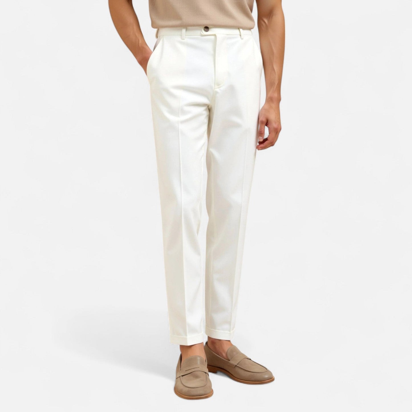 Comfortable Chino Pants - Soft Blend Regular Fit