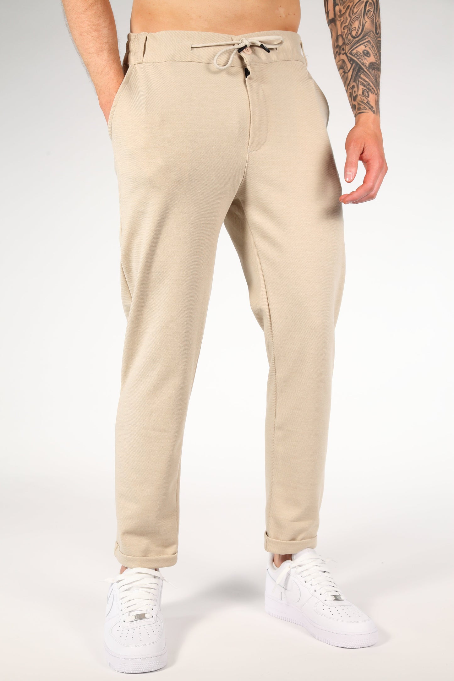Comfortable Fit Chino Pants - Stretchy Classic Style