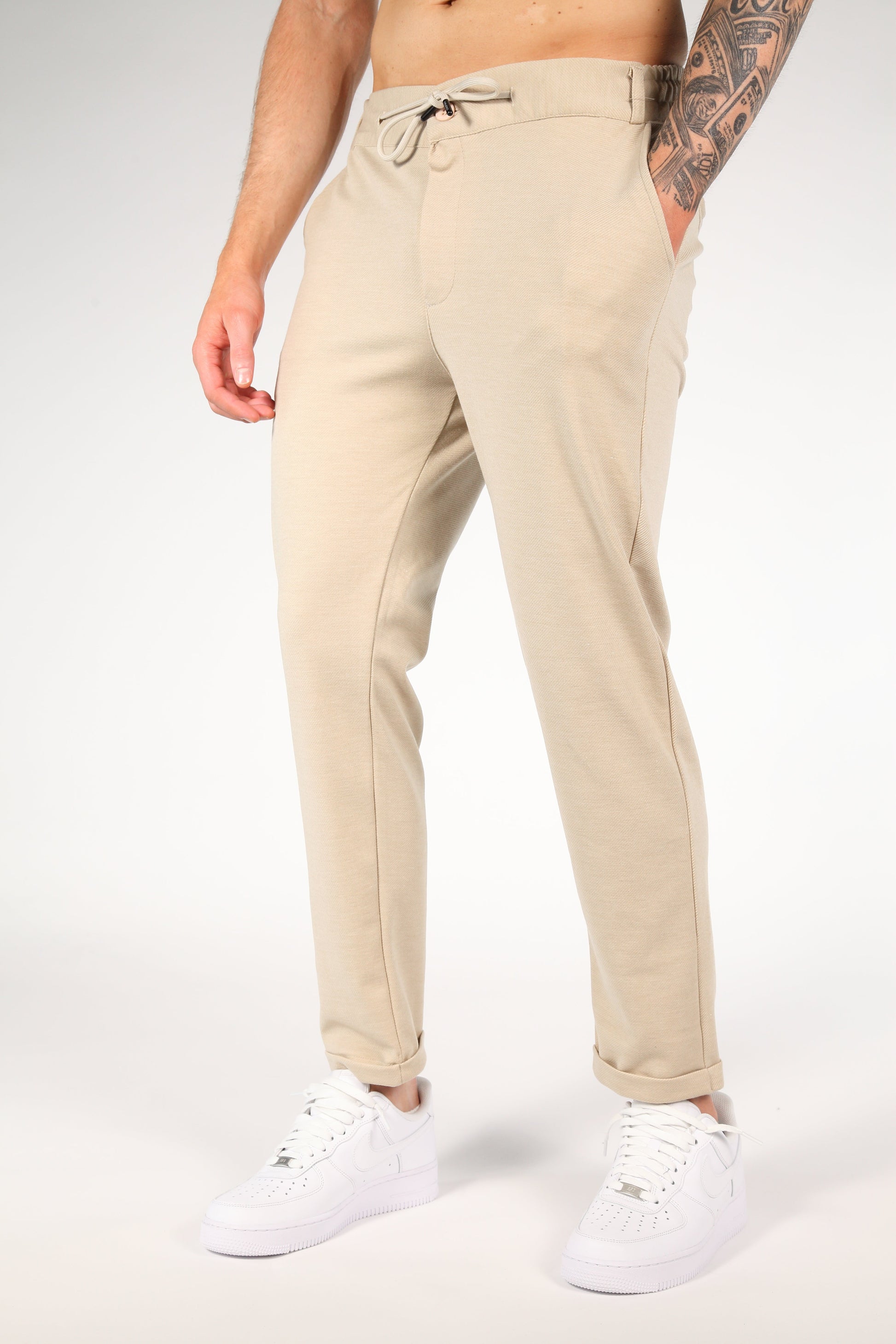 Comfortable Fit Chino Pants - Stretchy Classic Style - OutfitLondon