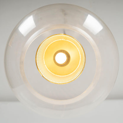 Sleek Glass Drop Pendant Light Fixture