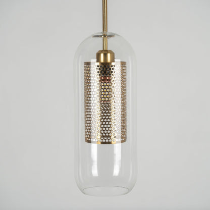 Sleek Glass Drop Pendant Light Fixture
