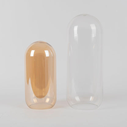 Sleek Glass Drop Pendant Light Fixture