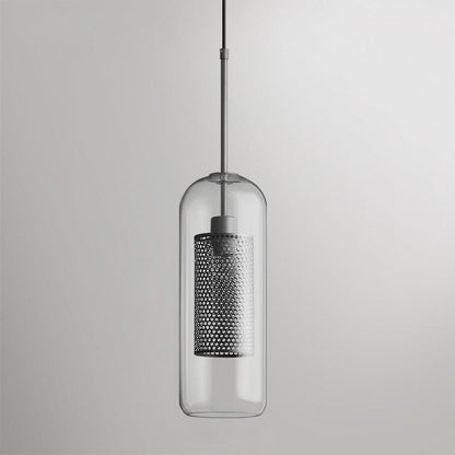 Sleek Glass Drop Pendant Light Fixture