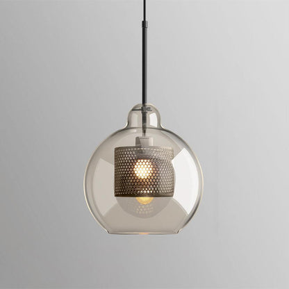 Sleek Glass Drop Pendant Light Fixture