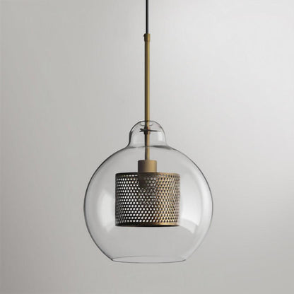 Sleek Glass Drop Pendant Light Fixture