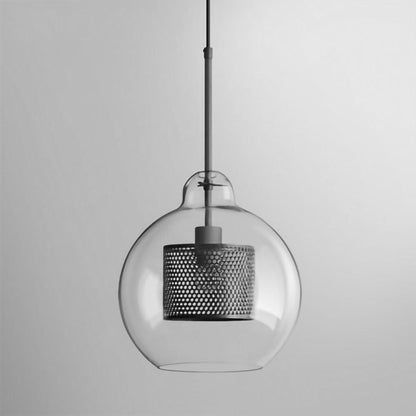 Sleek Glass Drop Pendant Light Fixture