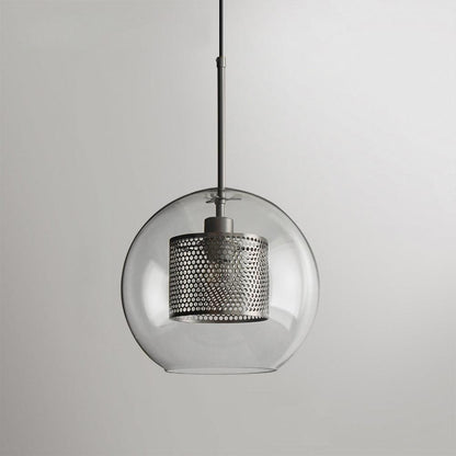 Sleek Glass Drop Pendant Light Fixture