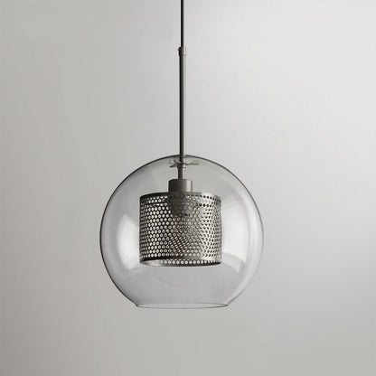Sleek Glass Drop Pendant Light Fixture
