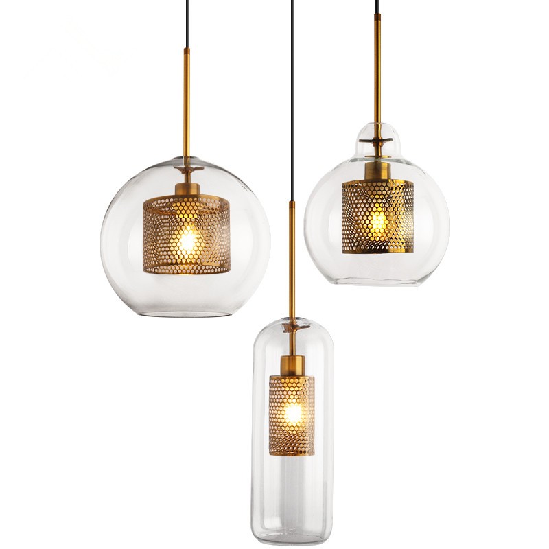 Sleek Glass Drop Pendant Light Fixture