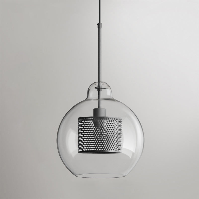 Sleek Glass Drop Pendant Light Fixture