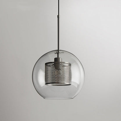Sleek Glass Drop Pendant Light Fixture
