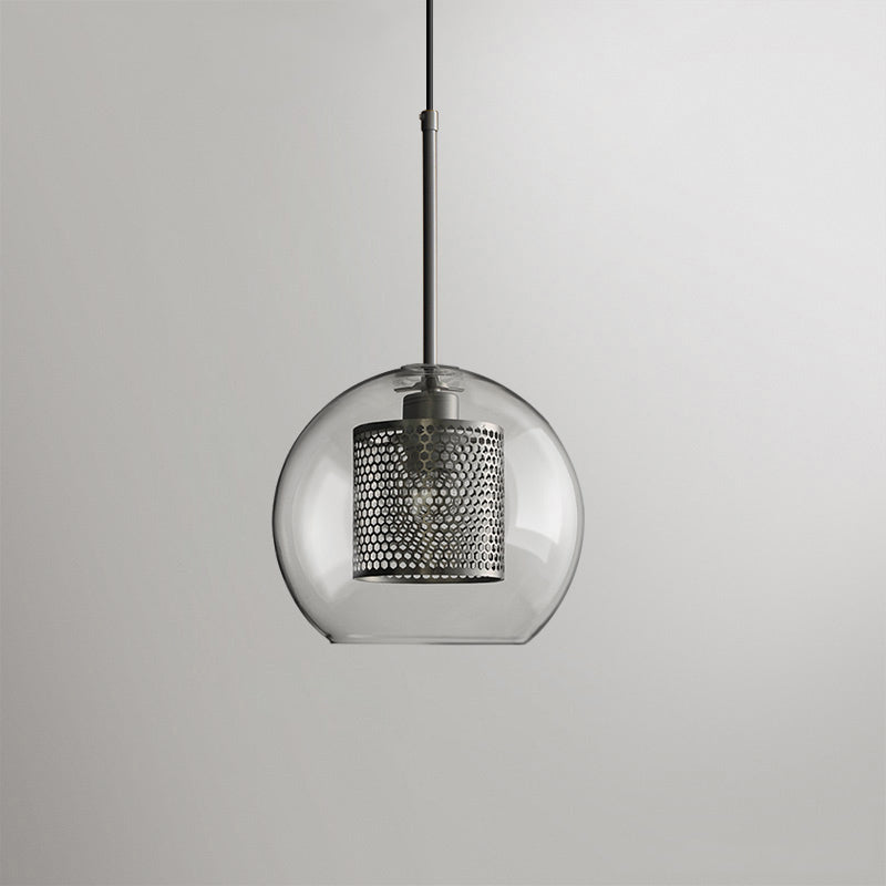 Sleek Glass Drop Pendant Light Fixture