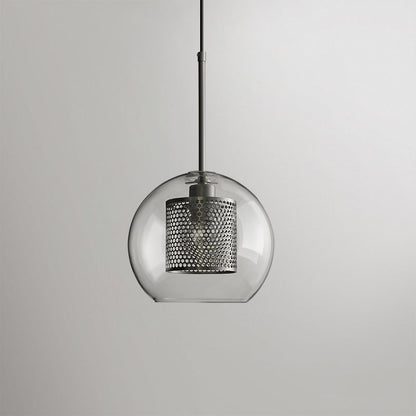 Sleek Glass Drop Pendant Light Fixture