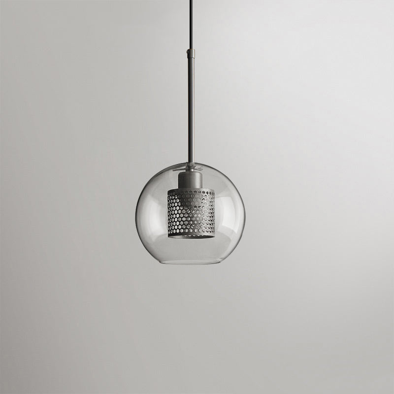Sleek Glass Drop Pendant Light Fixture