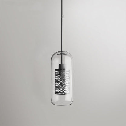 Sleek Glass Drop Pendant Light Fixture