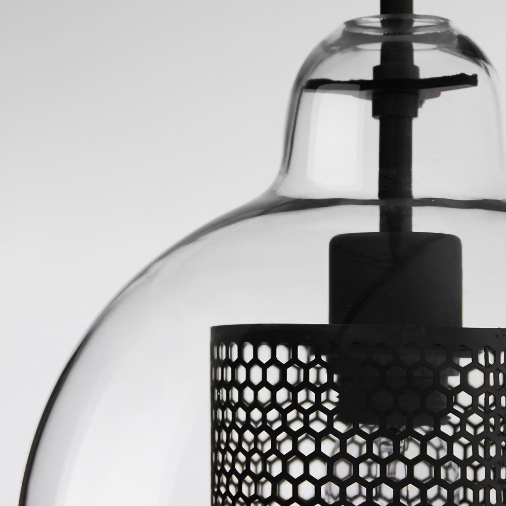 Sleek Glass Drop Pendant Light Fixture