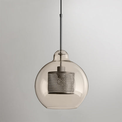 Sleek Glass Drop Pendant Light Fixture