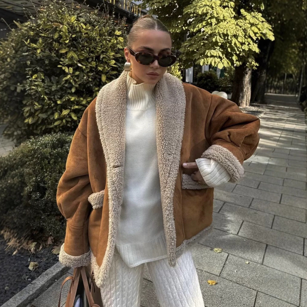 Chloé | Stylish Faux Fur Coat for Ladies