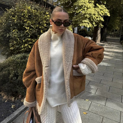 Chloé | Stylish Faux Fur Coat for Ladies