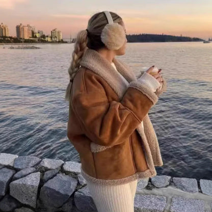 Chloé | Stylish Faux Fur Coat for Ladies