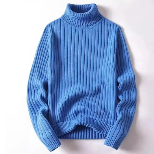 Chloie Women's Wool Turtleneck Sweater - OutfitLondon