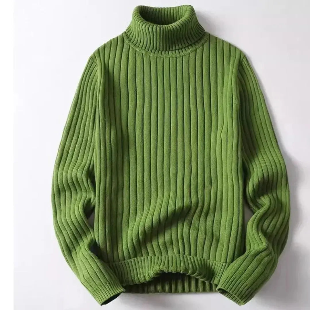 Chloie Women's Wool Turtleneck Sweater