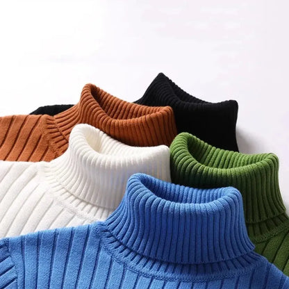 Chloie Women's Wool Turtleneck Sweater