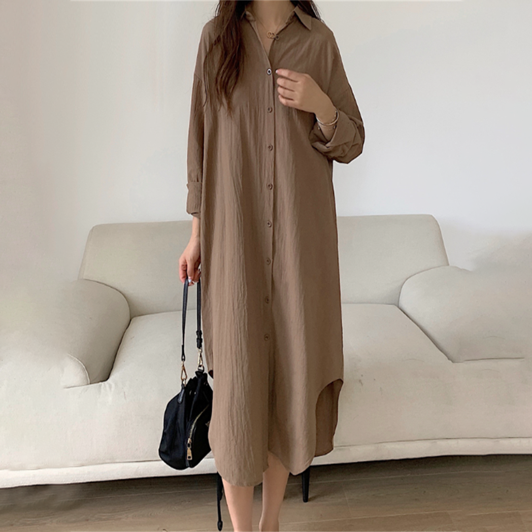 Loose Fit Casual Summer Dress for Ladies
