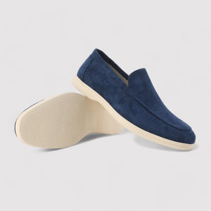 Christian Loafers | Men's Suede Slip-On Loafers