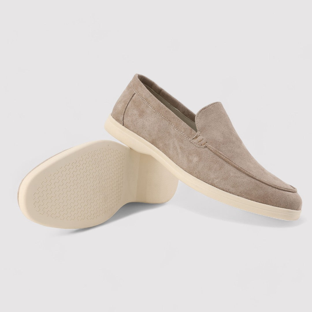 Christian Loafers | Men's Suede Slip-On Loafers