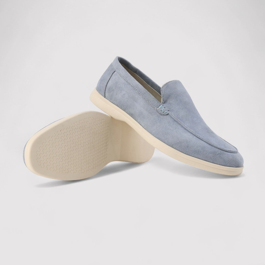 Christian Loafers | Men's Suede Slip-On Loafers