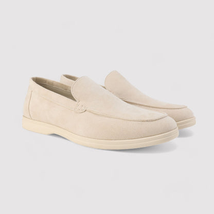 Christian Loafers | Men's Suede Slip-On Loafers