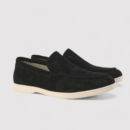 Christian Loafers | Men's Suede Slip-On Loafers