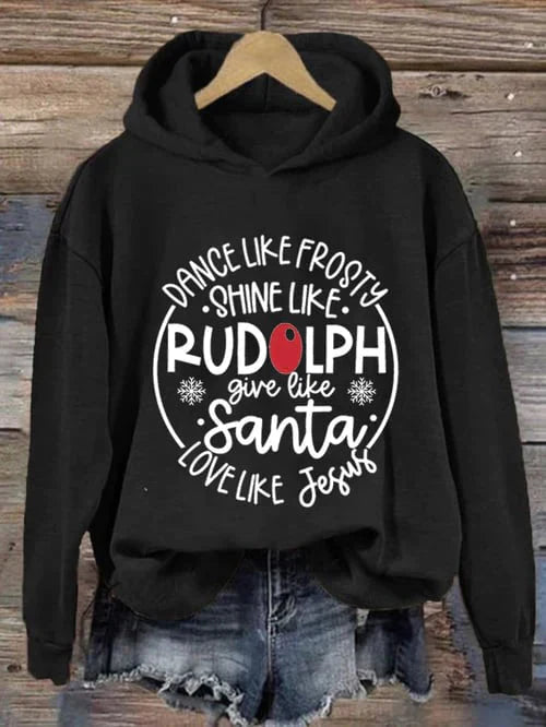 Warm Women's Christmas Crew Sweater