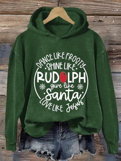Warm Women's Christmas Crew Sweater
