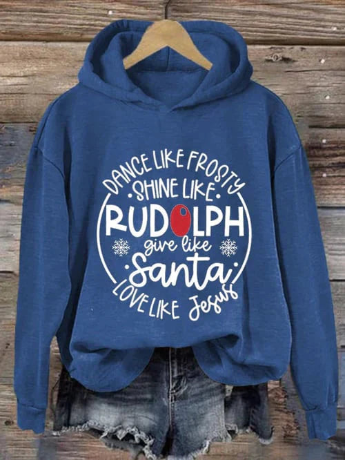 Warm Women's Christmas Crew Sweater