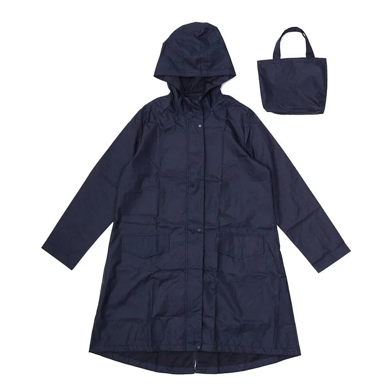 Waterproof Ladies Lightweight Zip Rain Jacket
