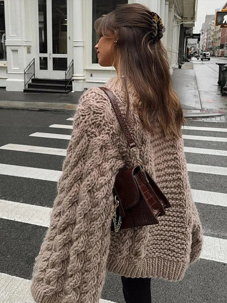 Soft Women's Oversized Knit Sweater