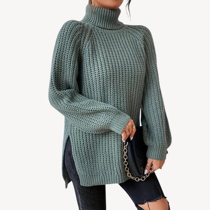 Vintage Retro Crew Neck Knit Sweater