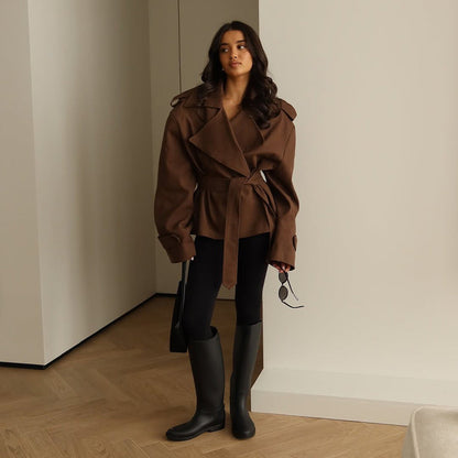 Stylish Women's Classic Long Coat