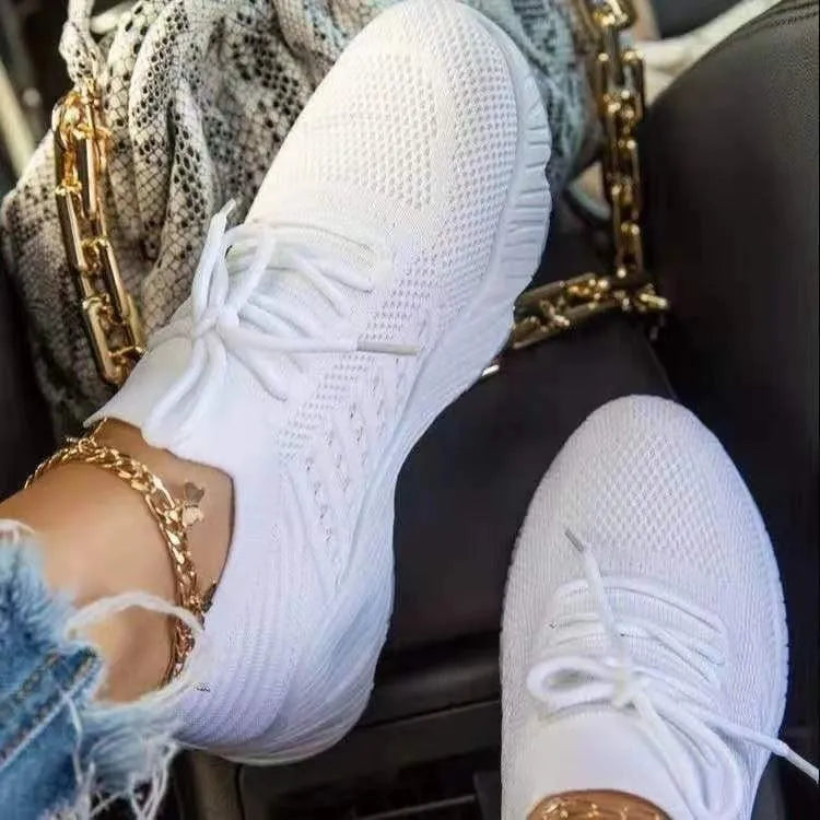 Breathable Supportive Women's Mesh Running Shoes