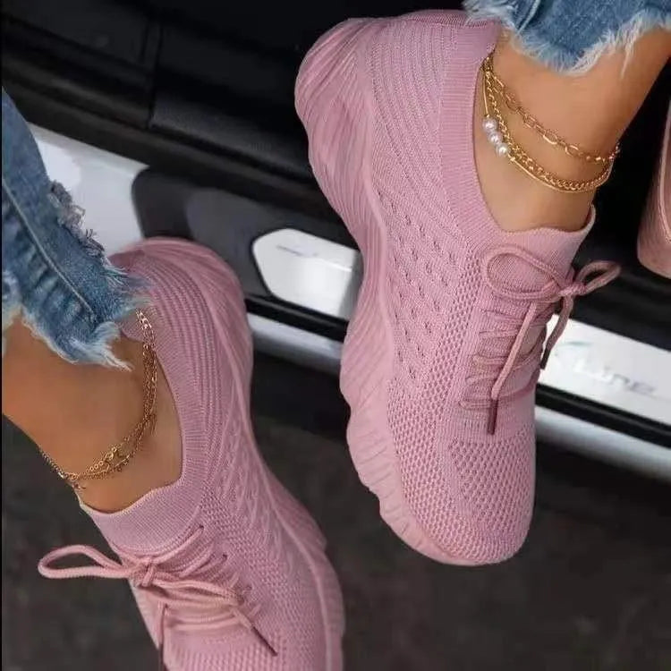 Breathable Supportive Women's Mesh Running Shoes