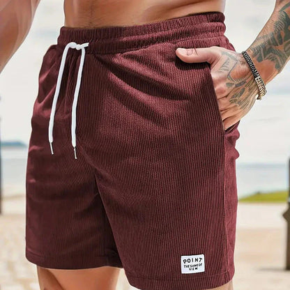Men's Comfortable Stretch Corduroy Shorts