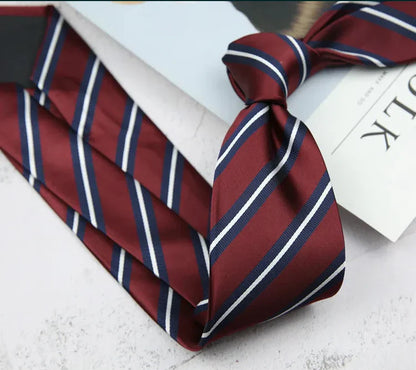Professional Grid Pattern Men's Ties
