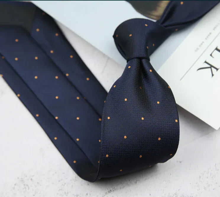 Professional Grid Pattern Men's Ties