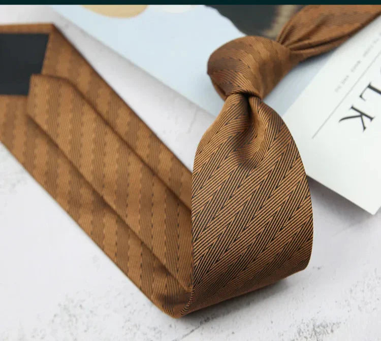 Professional Grid Pattern Men's Ties