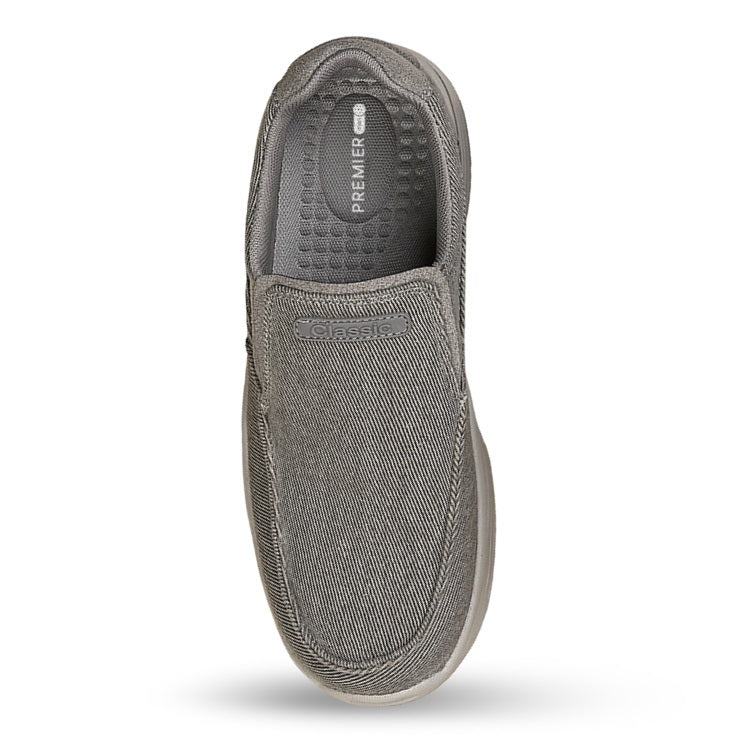 Orthopaedic Comfortable Black Slip On Shoes
