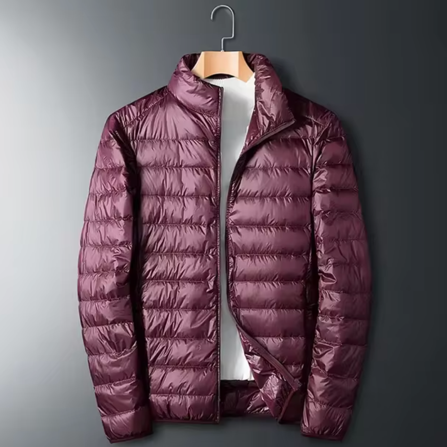 Waterproof Men's Slim Puffer Coat