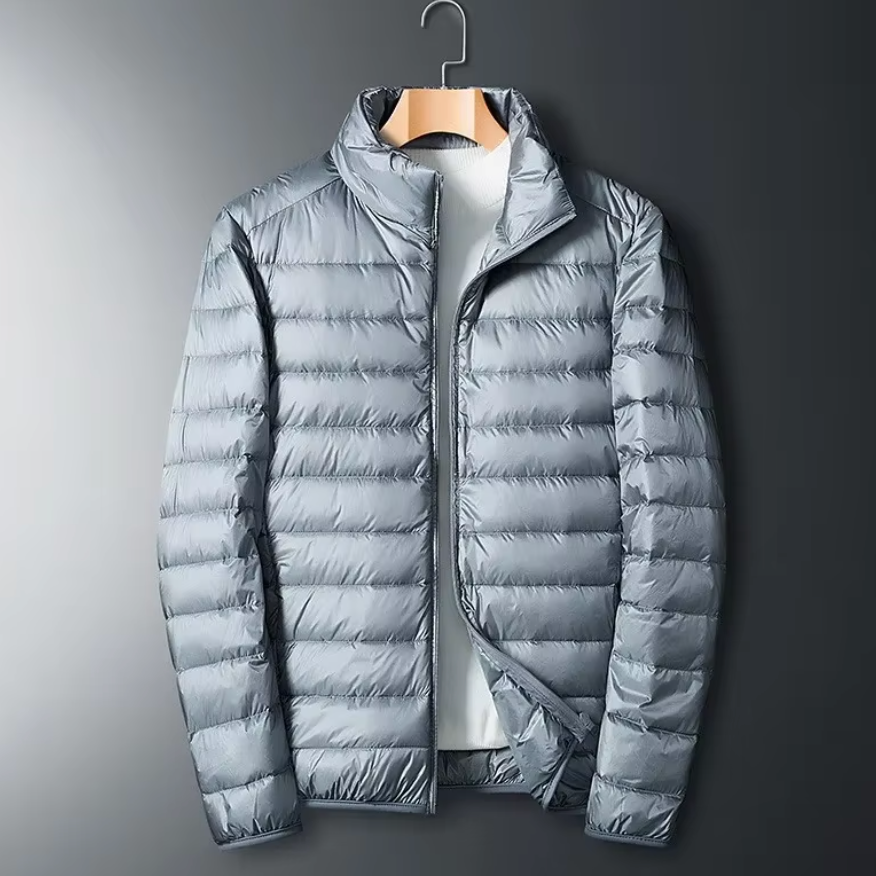 Waterproof Men's Slim Puffer Coat